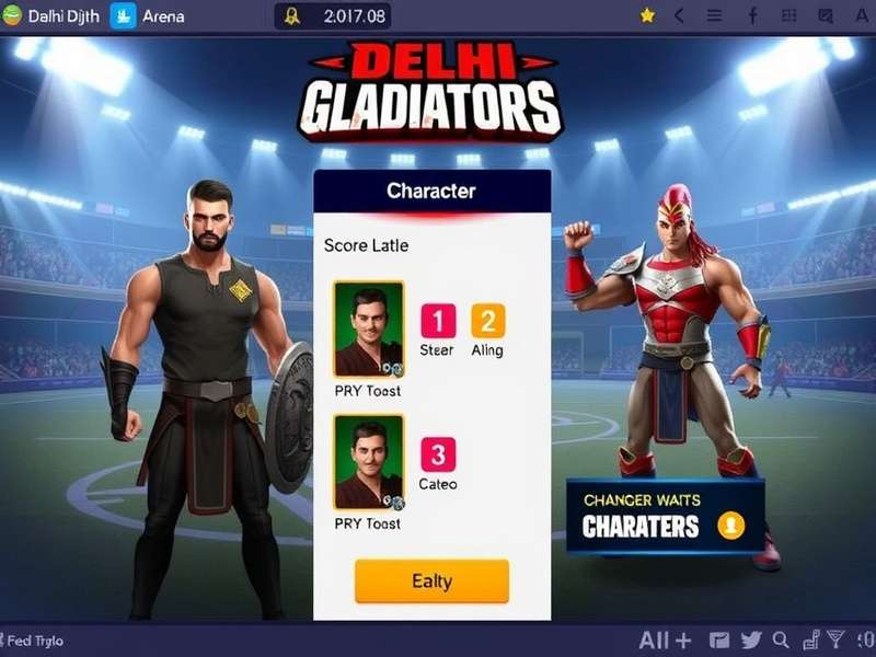 Delhi Gladiators Arena Battle